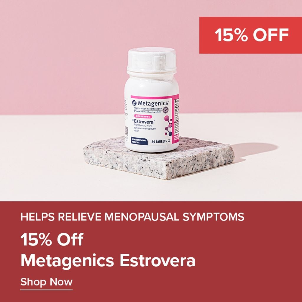 15% Off Metagenics Estrovera 